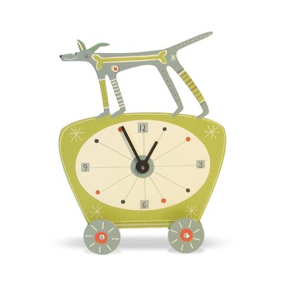 dog clock